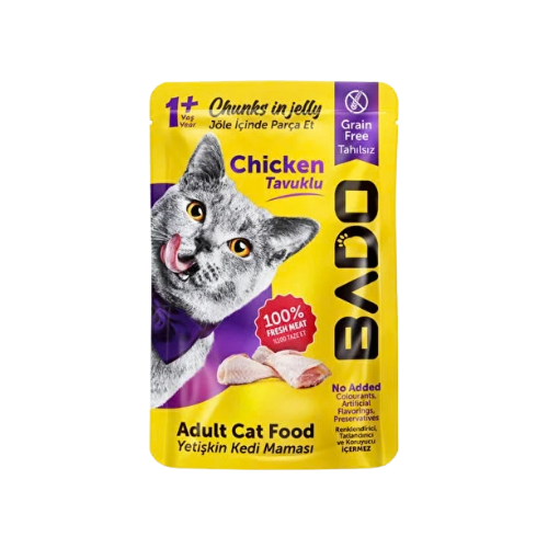 bado-yetişkin-yaş-kedi-mama-tavuk-85-gr